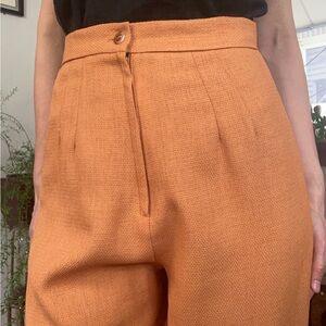 Handmade High-Waisted Tapered Pants